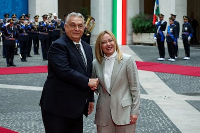 Meloni y Orban