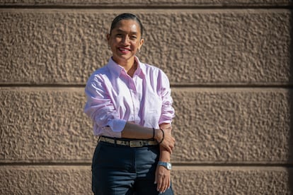Elizabeth Arévalo Pakaratir, alcaldesa de Rapa Nui en Santiago, Chile, el 13 de junio del 2025.