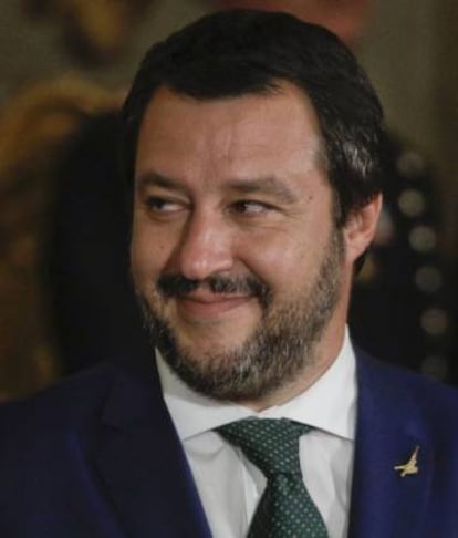 Italian Interior Minister Matteo Salvini.