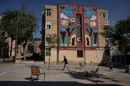 La Florida és un barri de la perifèria de l’Hospitalet que, per obra i gràcia de Morad, s’ha  transformat en centre de pelegrinatge de la música urbana. ALBERT GARCIA