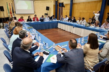 Reunión del Foro Andaluz de Migraciones, en Huelva. / JUNTA DE ANDALUCÍA