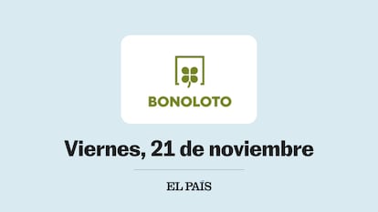 Bonoloto comprobar sorteo viernes 21 noviembre 2025
