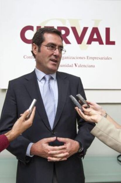 Antonio Garamendi, presidente de CEPYME y candidato a la presidencia d ela CEOE.