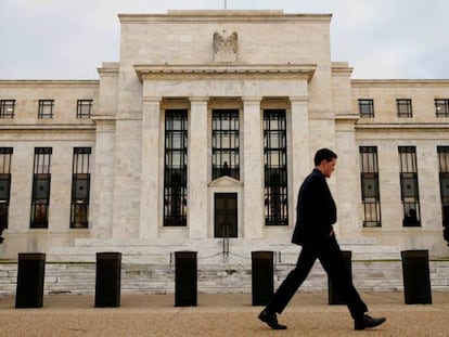 Sede o Federal Reserve (Fed, o Banco Central americano) em Washington.