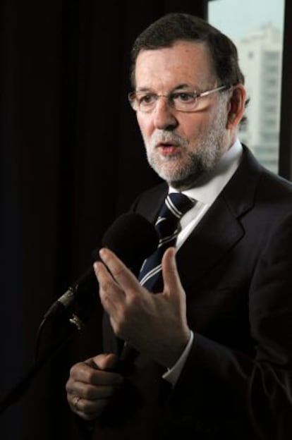 El presidente del Gobierno, Mariano Rajoy. 