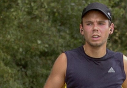 Andreas Lubitz, en una media marat&oacute;n celebrada en Hamburgo (Alemania) en septiembre de 2009. 
 