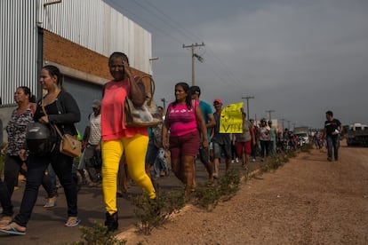 Sem-terra fizeram protesto em Canaã dos Carajás na semana passada  para tentar sensibilizar a Justiça.