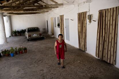 Antigua posada de Dorotea e Higinio Mascaraque, hoy vivienda de su nieta Pila, en Puerto Lápice.