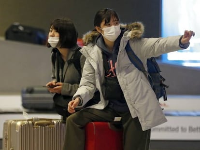 Imagem do aeroporto Charles de Gaulle, em Paris.