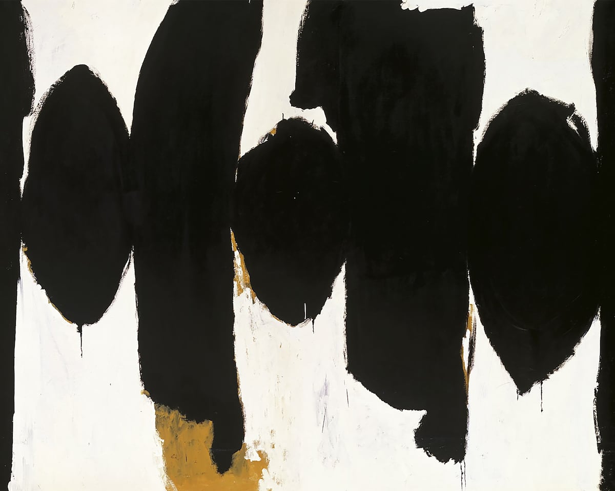 The Motherwell painting that Franco wanted to hide from view