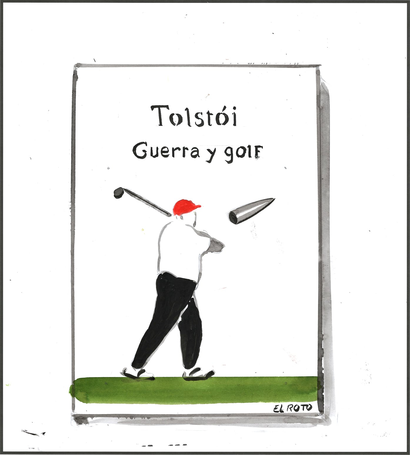 El Roto: guerre et golf