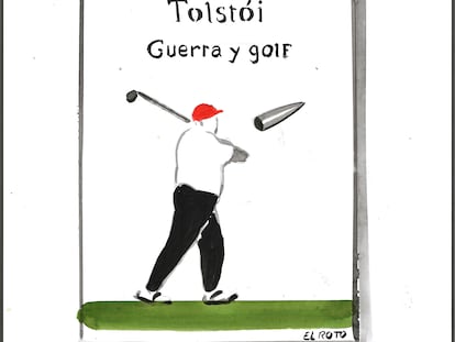 El Roto: guerra y golf