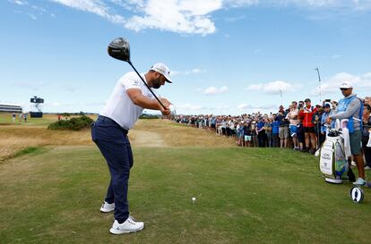 Rahm, este martes en Saint Andrews.