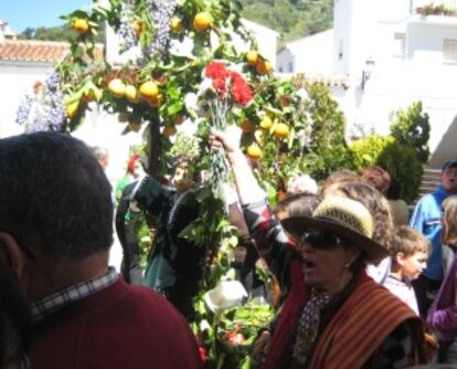 'El niño el huerto' en la plaza.