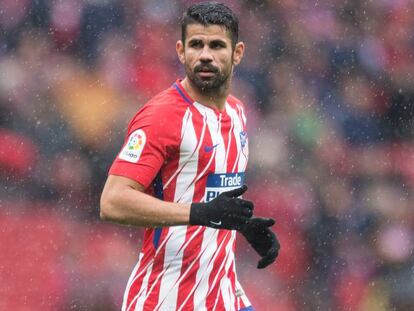 Diego Costa durante un partido de Liga.