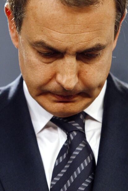 El presidente del Gobierno, José Luis Rodríguez Zapatero