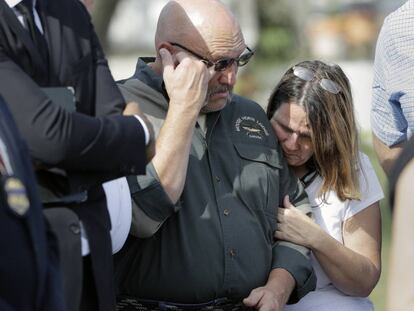 El pastor Pomeroy i la seva dona. La seva filla, de 14 anys, va ser assassinada.