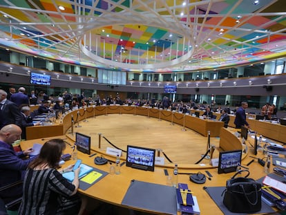 Reunión de los ministros de Comercio de la Unión Europea, el jueves en Bruselas.