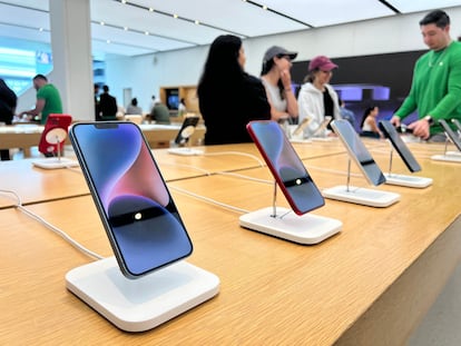 Una Apple Store en Miami (EE UU)