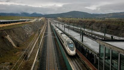 Estación del AVE de Guiomar, en Segovia