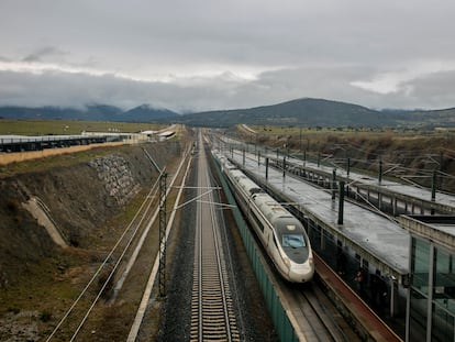 Estación del AVE de Guiomar, en Segovia