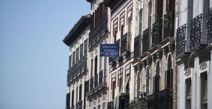 Vivenda en alquiler en el centro de Madrid.