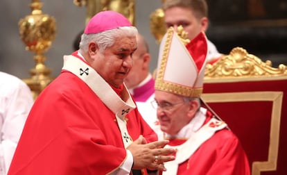 El Papa recibe a Rogelio Cabrera en 2013 en el Vaticano.