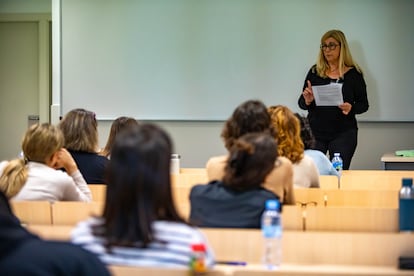 Examen para el certificado C2 de catalán, que acogió la Facultad de Derecho de la Universidad de Barcelona el pasado 22 de abril.