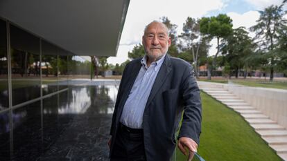 Joseph Stiglitz, el miércoles en Madrid.