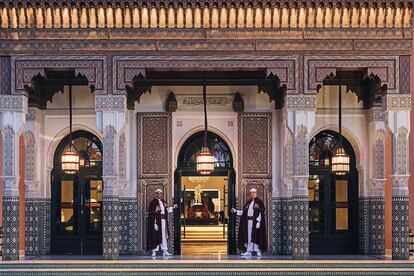 La Mamounia fue construido en 1923 por los arquitectos Prost y Marchisio.