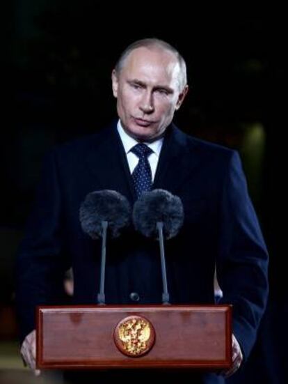 El presidente ruso, Vladimir Putin. EFE/Archivo