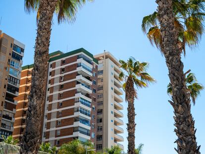 Una zona residencial en Málaga.