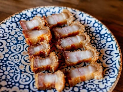 Torreznos de Essentia, en Tarancón (Cuenca). Imagen proporcionada por el restaurante.