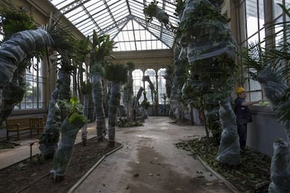 L&#039;Hivernacle, en el parc de la Ciutadella.