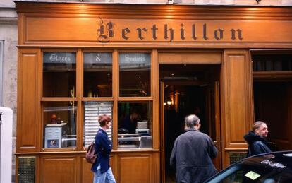 Heladería artesanal Berthillon, en la rue Sant Louis de París.