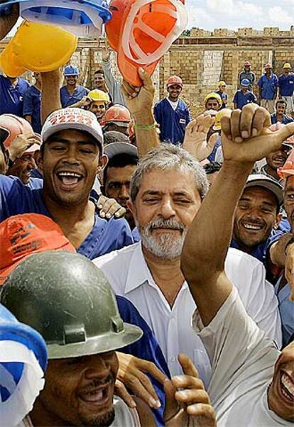 Lula, durante una reciente visita a la ciudad de Parmaiba.