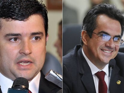 O deputado Eduardo da Fonte (PP-PE), à esquerda, e o senador Ciro Nogueira (PP-PI)