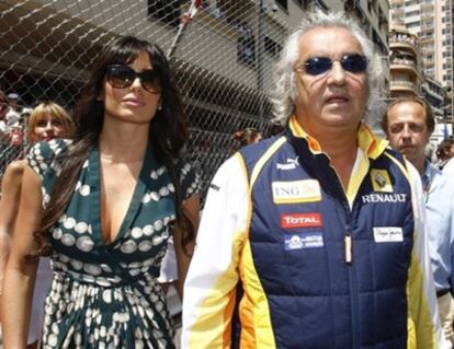 Elisabetta Gregoraci y Flavio Briatore en una imagen de mayo de 2009