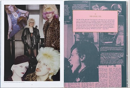 Interior del libro ‘100 club stories’.