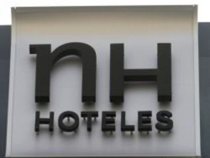 Logotipo de NH Hoteles.