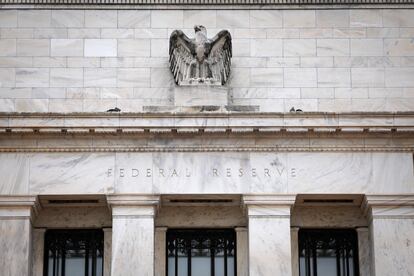 El edificio de la Reserva Federal se muestra el 2 de mayo de 2023 en Washington, DC.