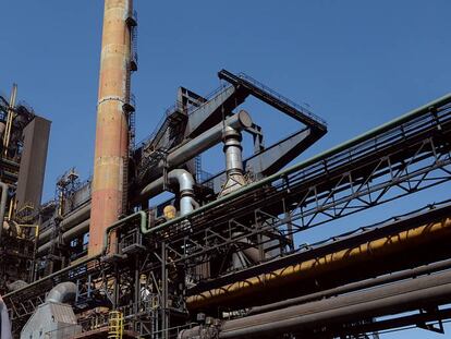 Imagen de una planta de ArcelorMittal en Francia. 