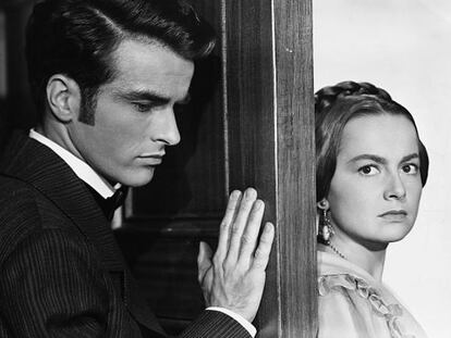 Montgomery Clift y Olivia de Havilland en 'La heredera' (1949).