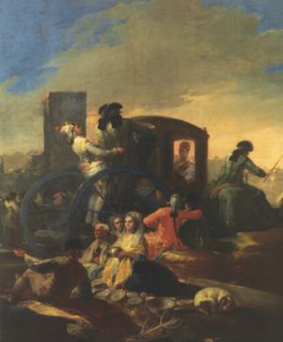 &#039;El cacharrero&#039; (1778), de Francisco de Goya, expuesto en el Museum of Fine Arts, de Houston.