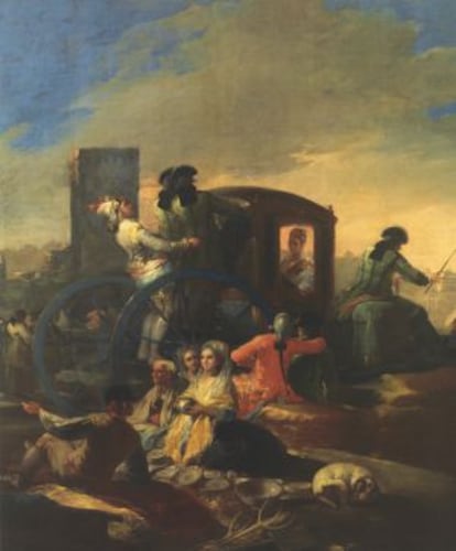 'El cacharrero' (1778), de Francisco de Goya, expuesto en el Museum of Fine Arts, de Houston.