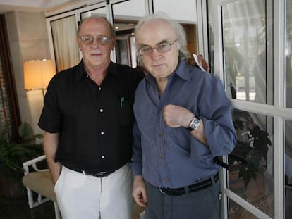 Antonio Tabucchi y Norman Manea