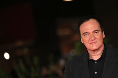 Quentin Tarantino, en el festival de ine de Roma en 2021.