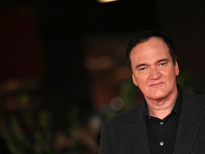 Quentin Tarantino, en el festival de  ine de Roma en 2021.