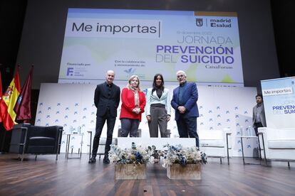 Jornada de prevención del suicidio del Ayuntamiento de Madrid el pasado 19 de diciembre.