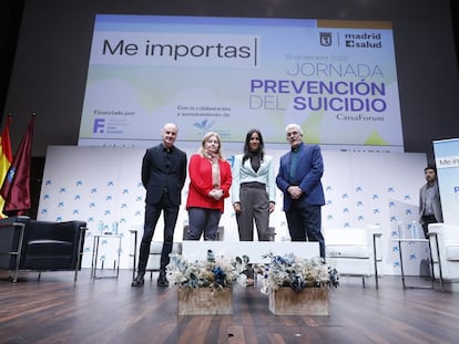 Jornada de prevención del suicidio del Ayuntamiento de Madrid el pasado 19 de diciembre.